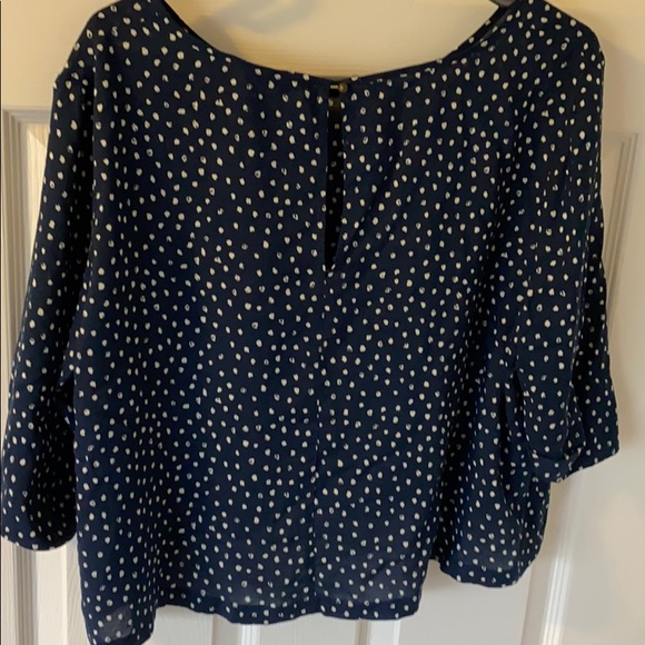 Propaganda blue blouse - slightly cropped - Picture 3 of 3